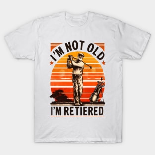 Vintage Retirement Vibes Tee T-Shirt